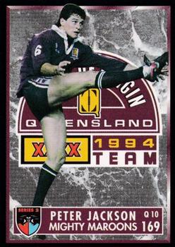 1994 Dynamic Rugby League Series 2 #169 Peter Jackson Front